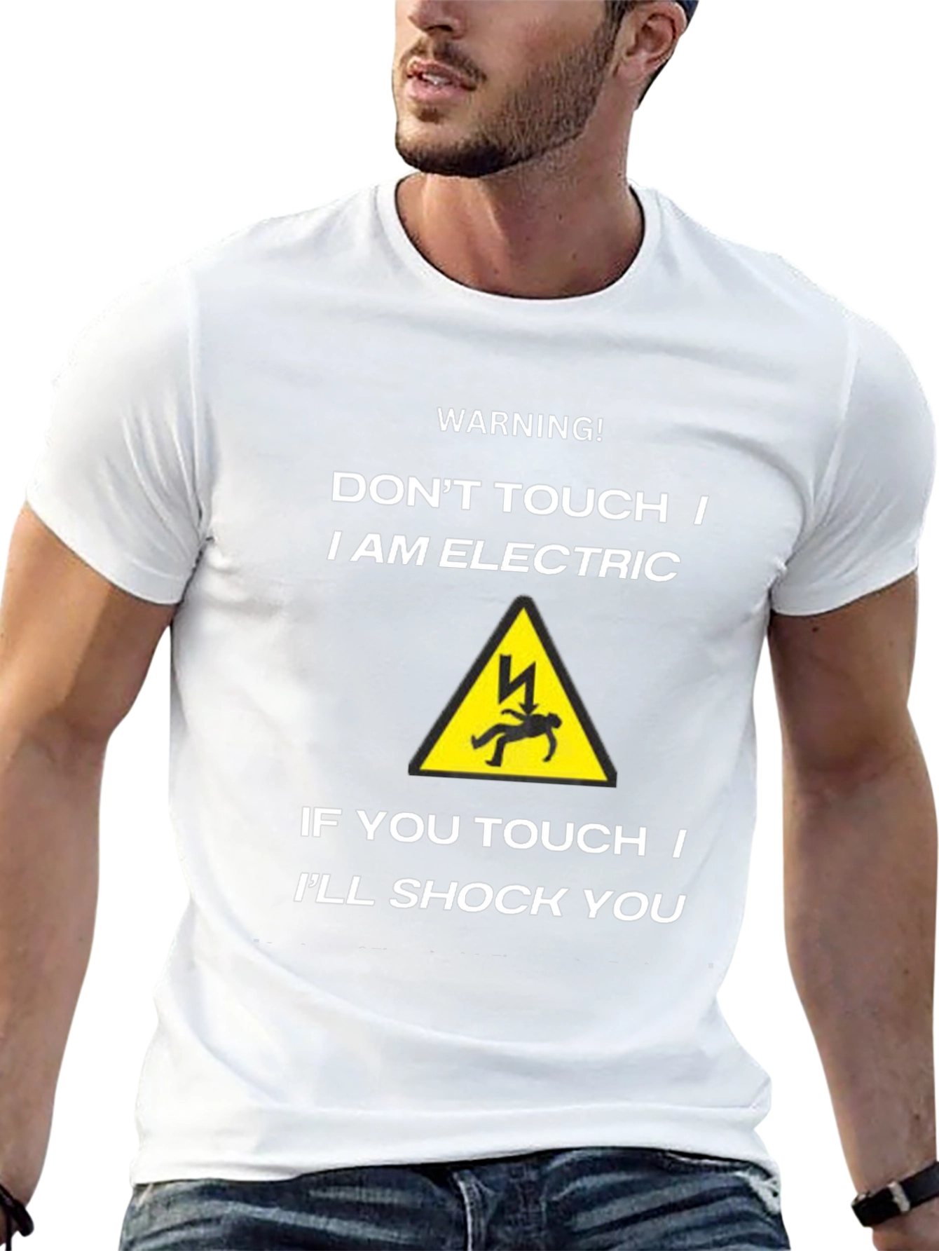 Electric Shock Warning T-Shirt