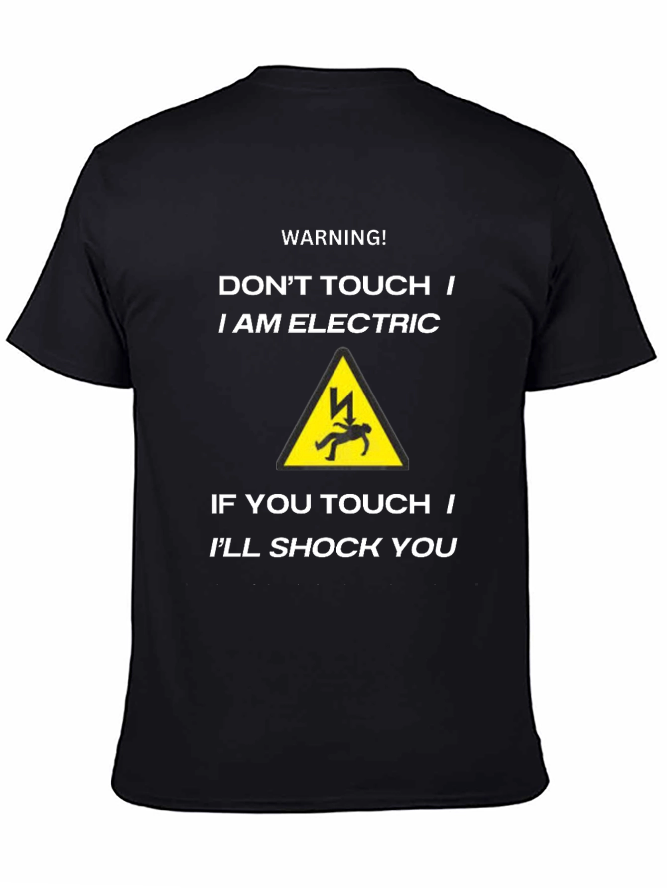 Electric Shock Warning T-Shirt