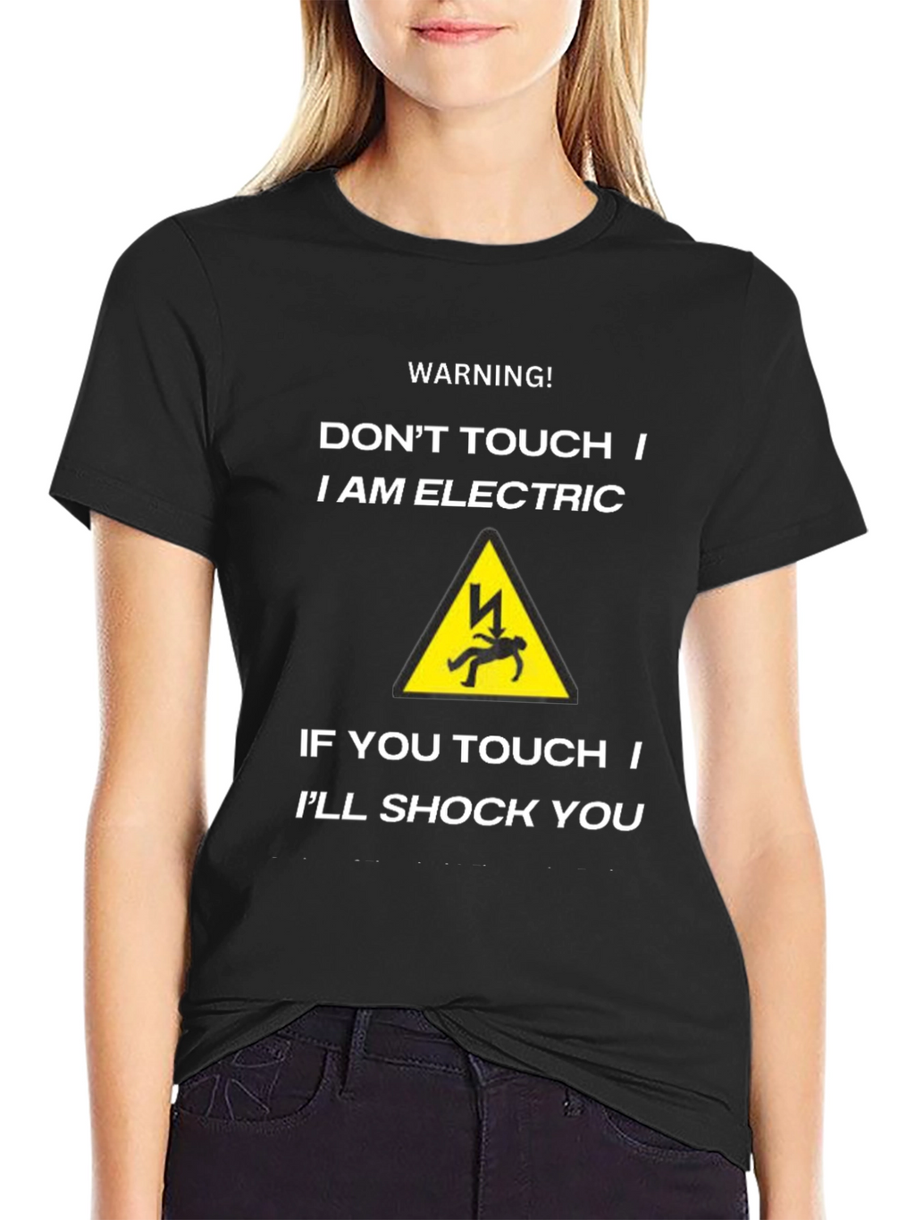 Electric Shock Warning T-Shirt