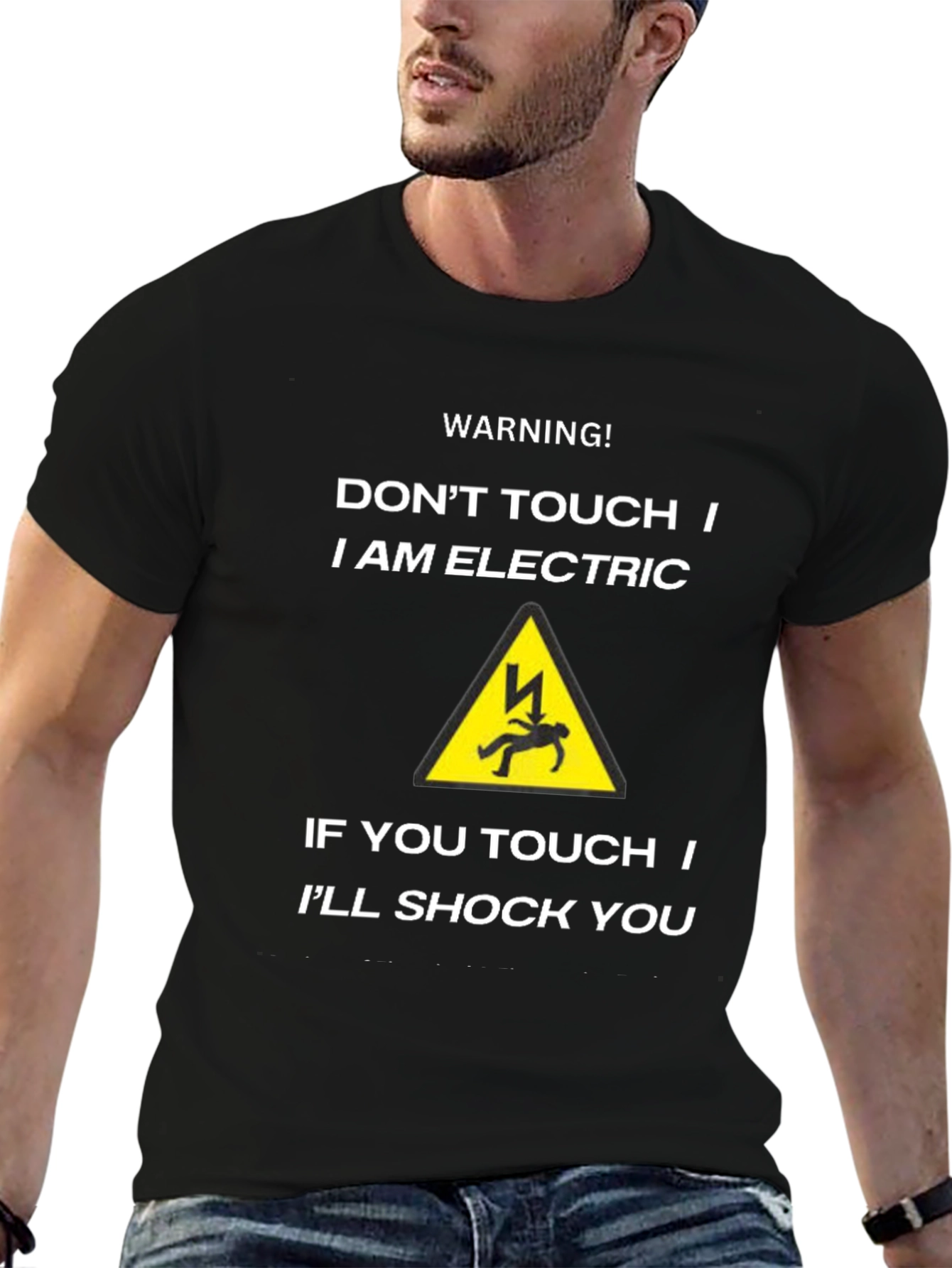 Electric Shock Warning T-Shirt