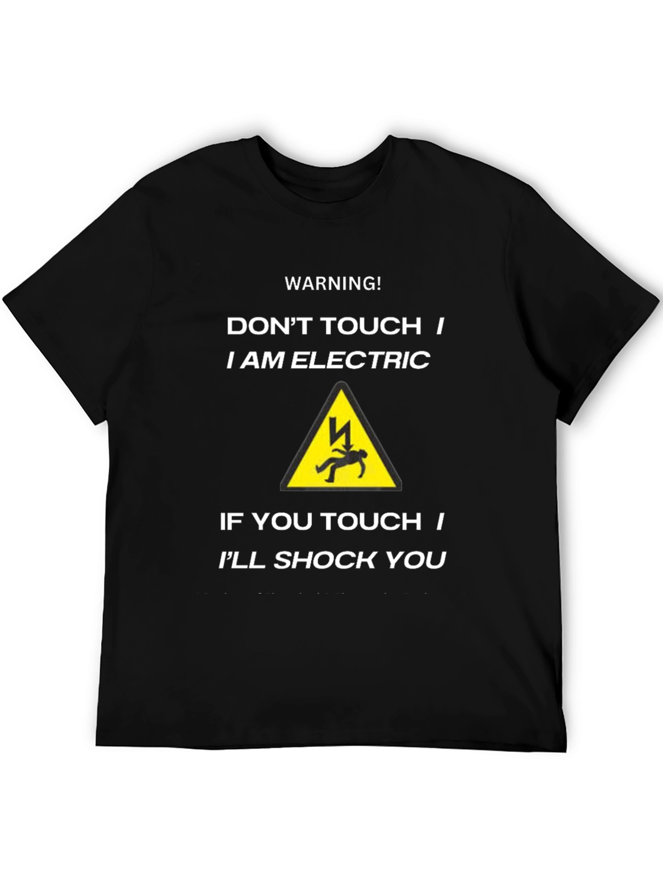Electric Shock Warning T-Shirt