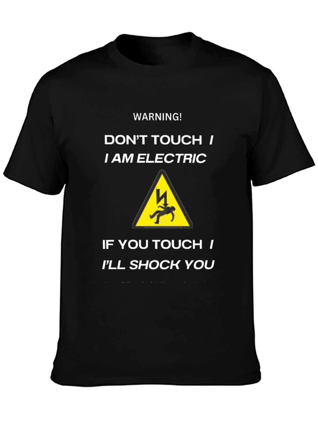 Electric Shock Warning T-Shirt