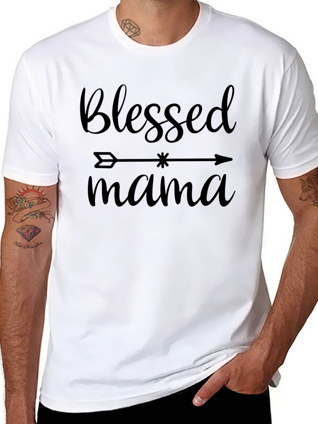 Blessed Mama T-Shirt - Stylish Womens Tee