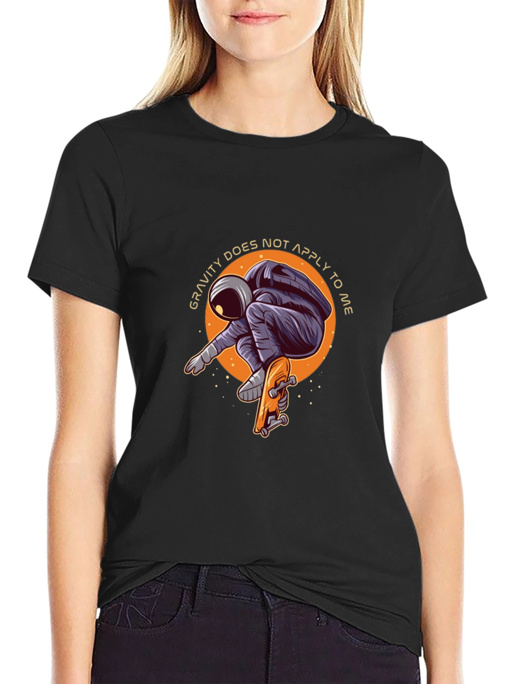 Astronaut Skateboarder T-Shirt