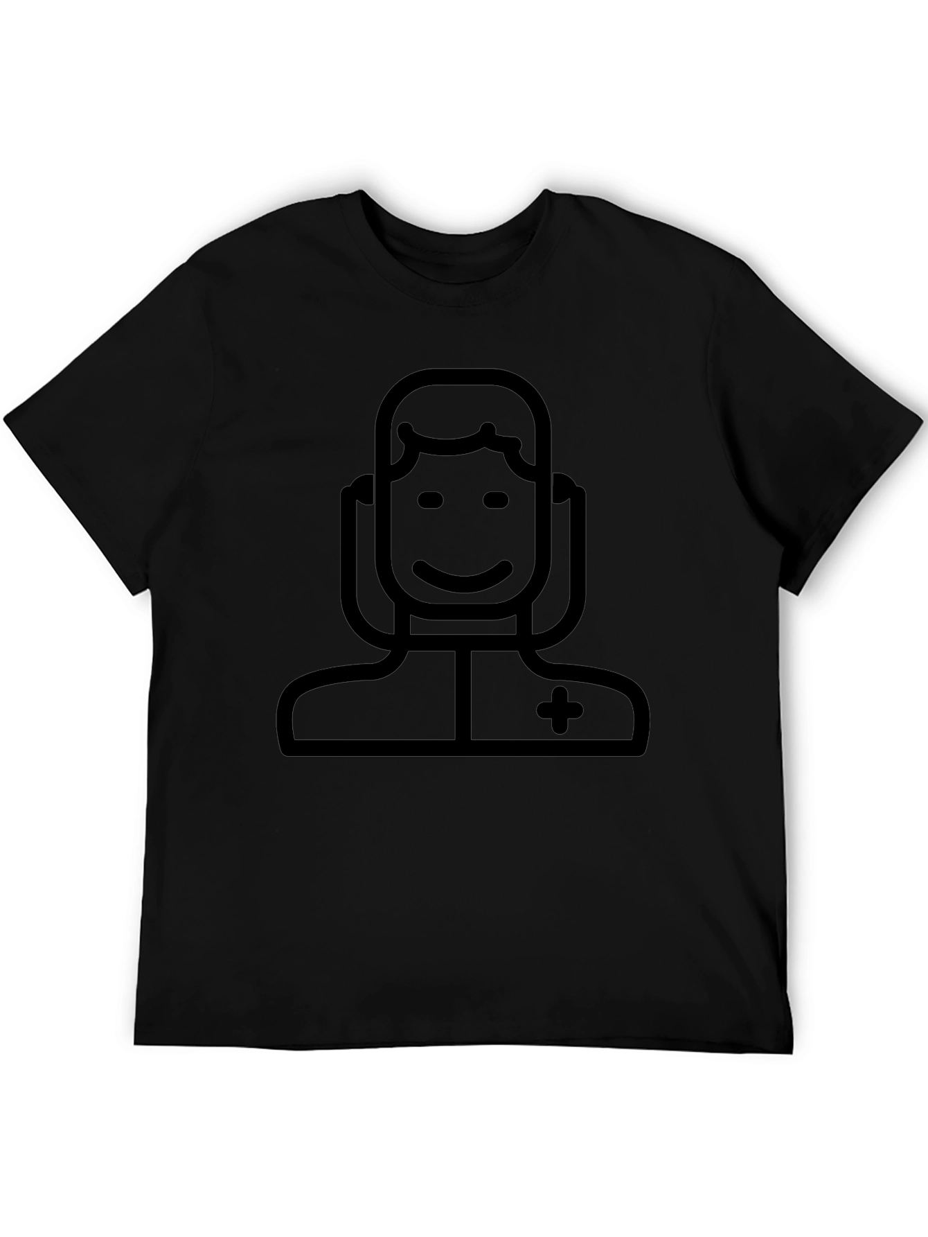Doctor Graphic Tee - Black Unisex T-Shirt