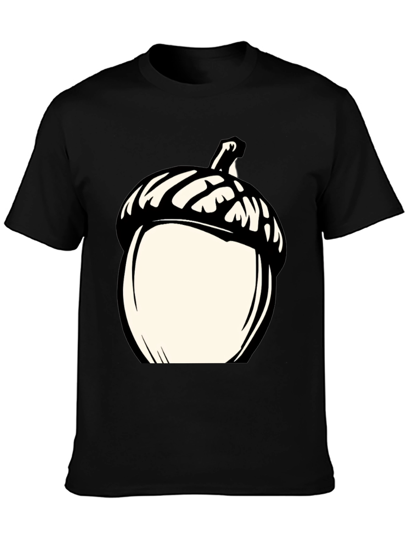 Acorn Graphic Tee - Black Casual Shirt