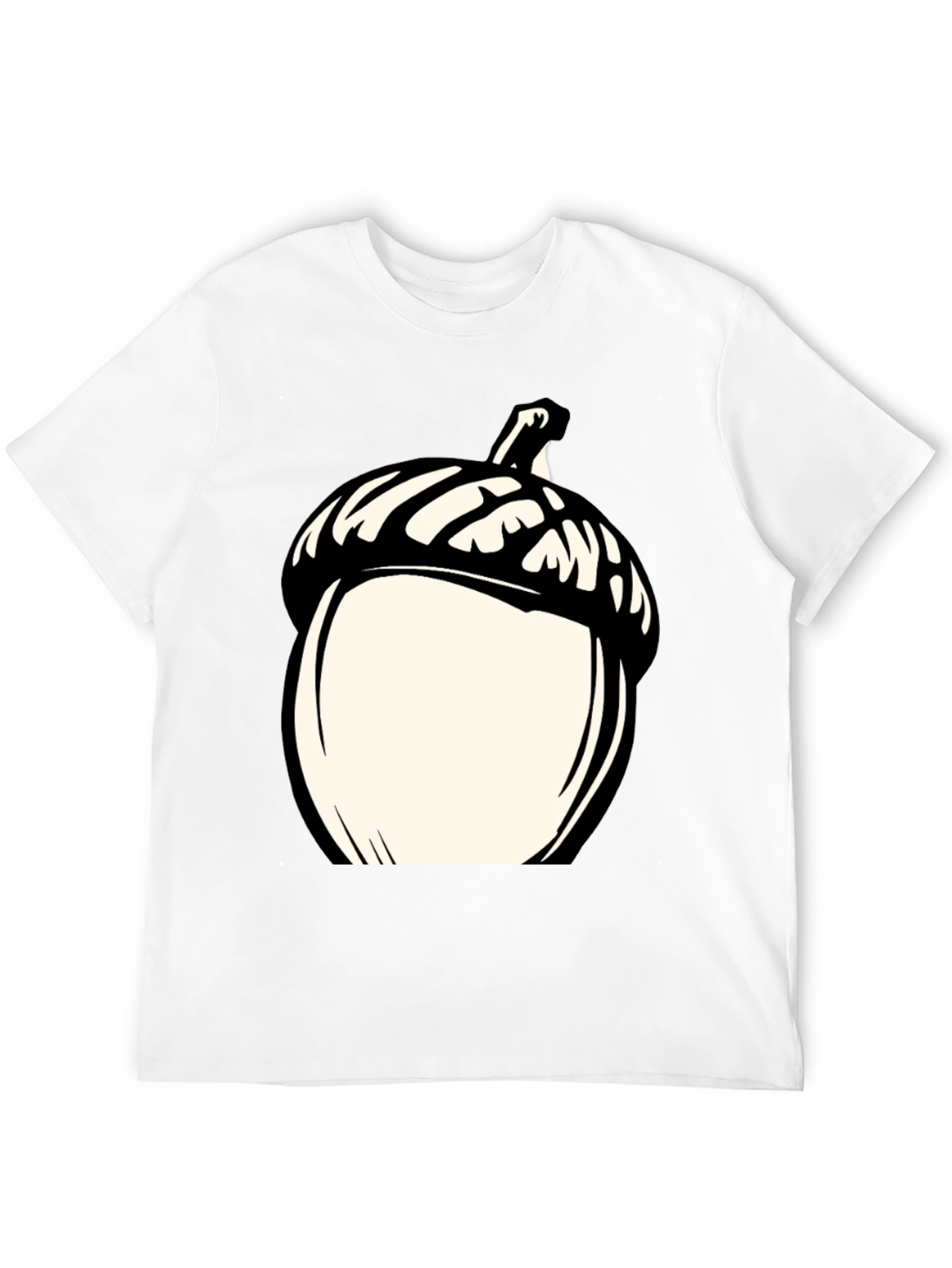 Acorn Graphic Tee - Black Casual Shirt