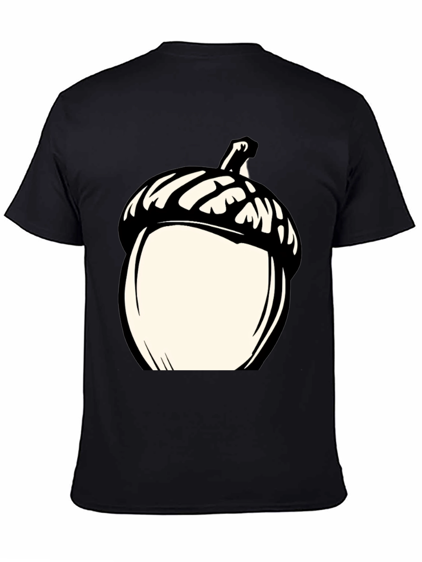 Acorn Graphic Tee - Black Casual Shirt