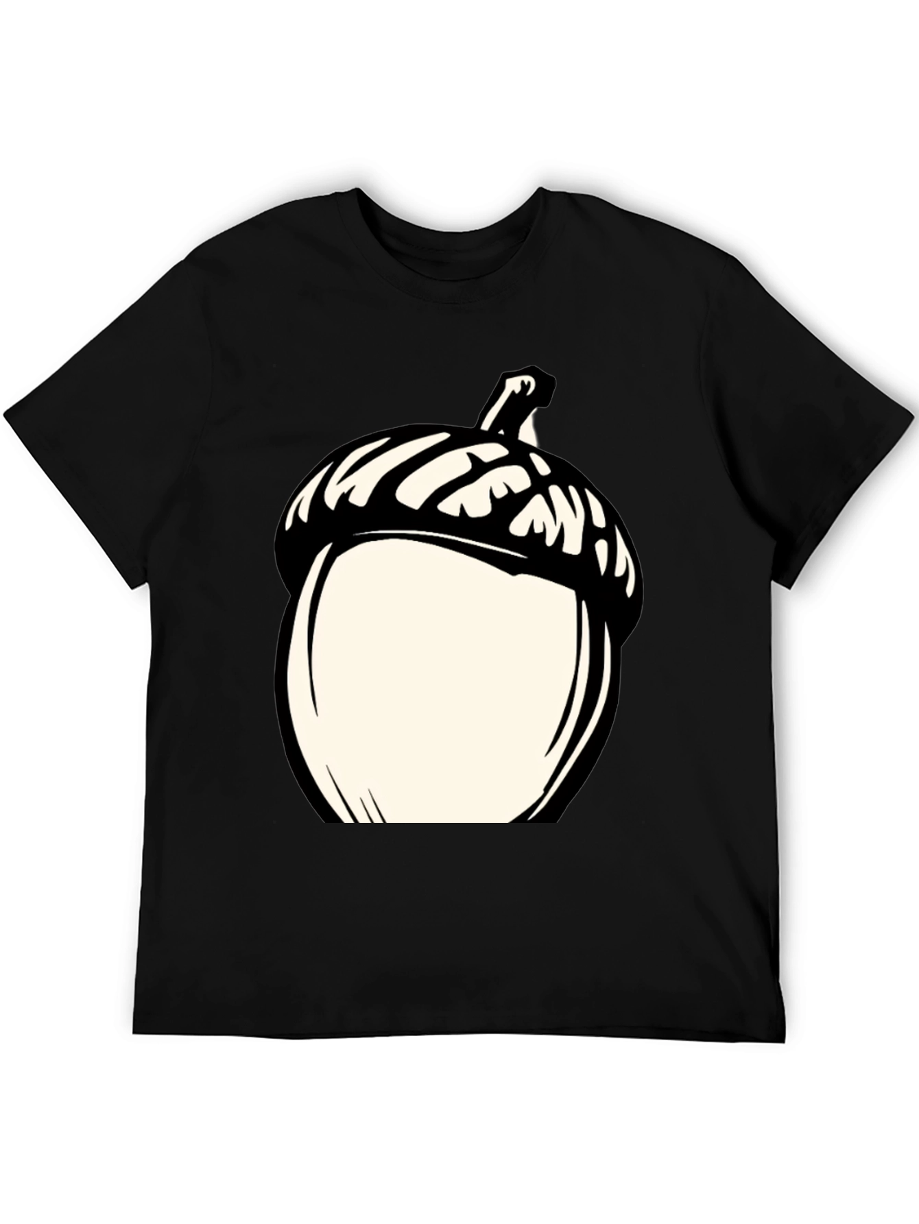 Acorn Graphic Tee - Black Casual Shirt