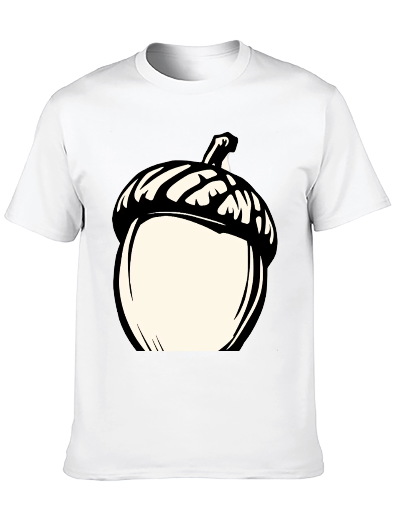 Acorn Graphic Tee - Black Casual Shirt