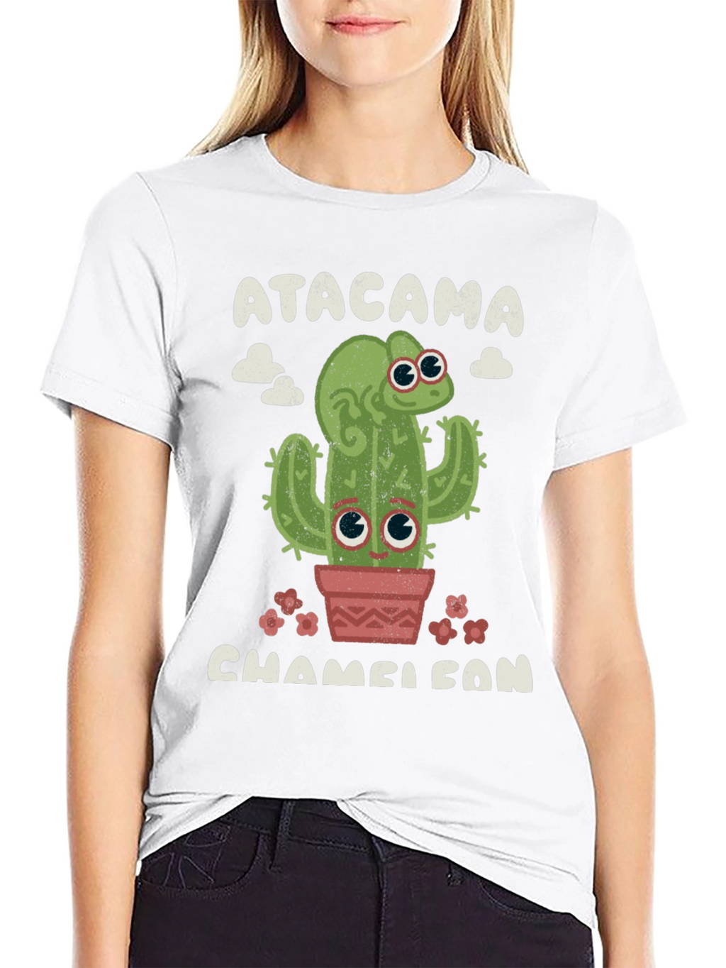 Atacama Chameleon Cactus T-Shirt