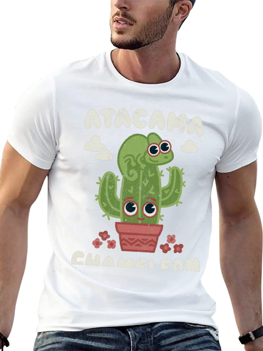 Atacama Chameleon Cactus T-Shirt