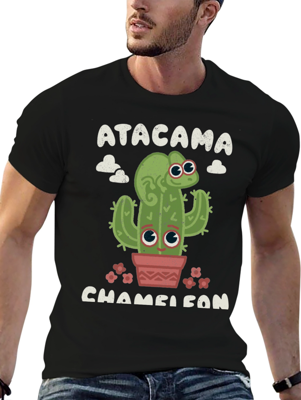 Atacama Chameleon Cactus T-Shirt