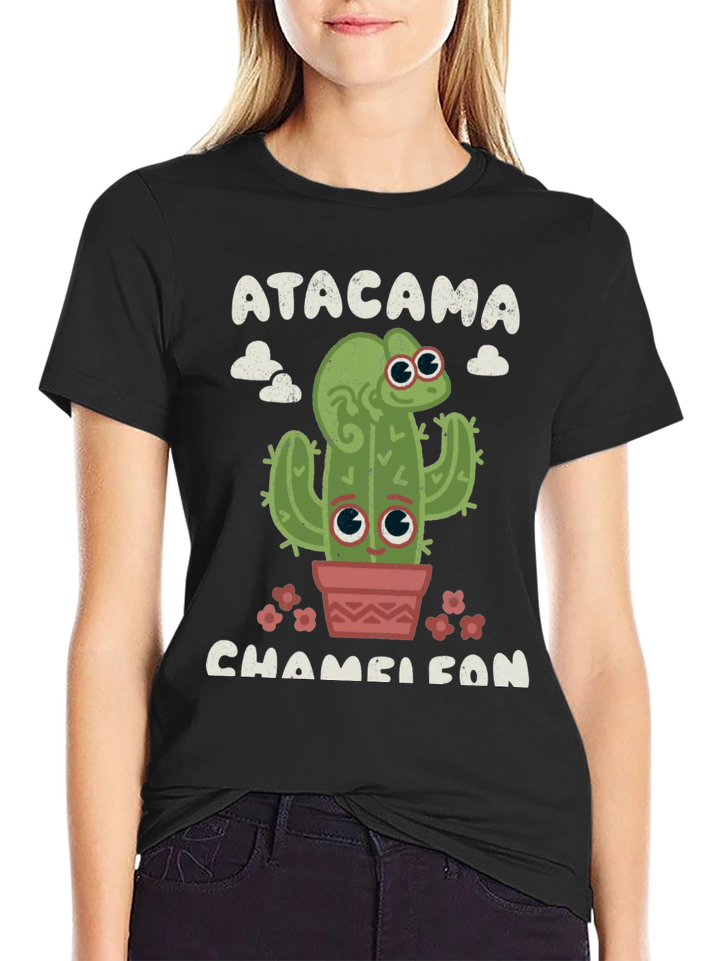 Atacama Chameleon Cactus T-Shirt