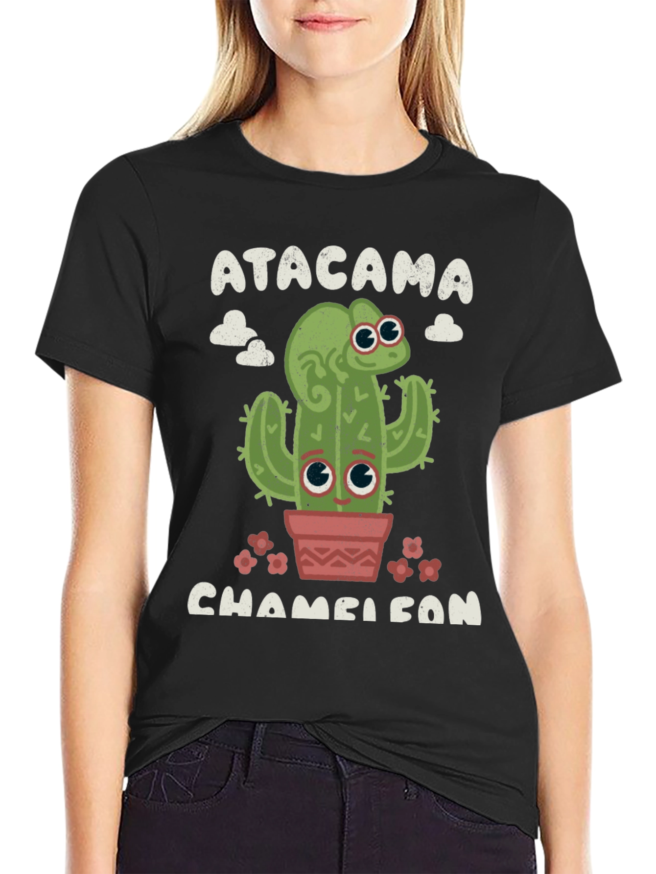 Atacama Chameleon Cactus T-Shirt