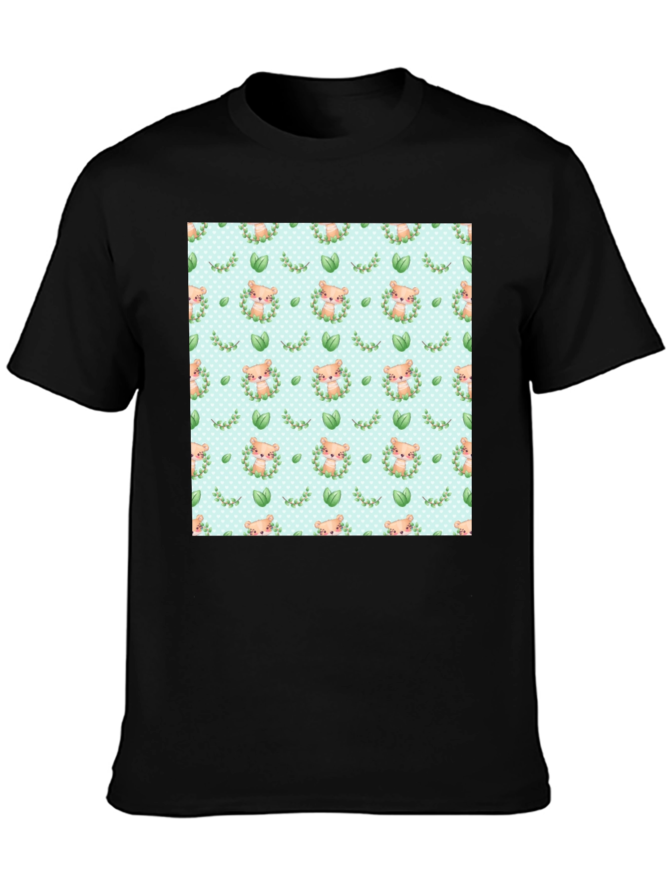 Cute Otter Pattern T-Shirt