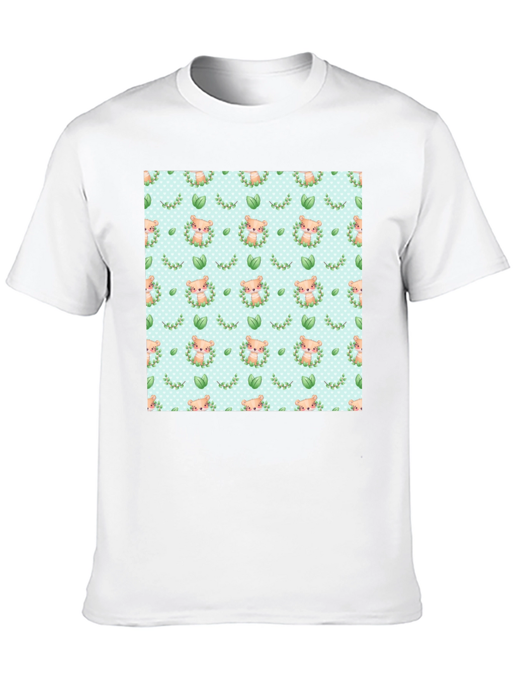 Cute Otter Pattern T-Shirt