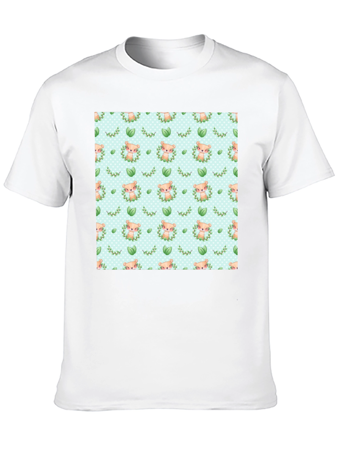 Cute Otter Pattern T-Shirt