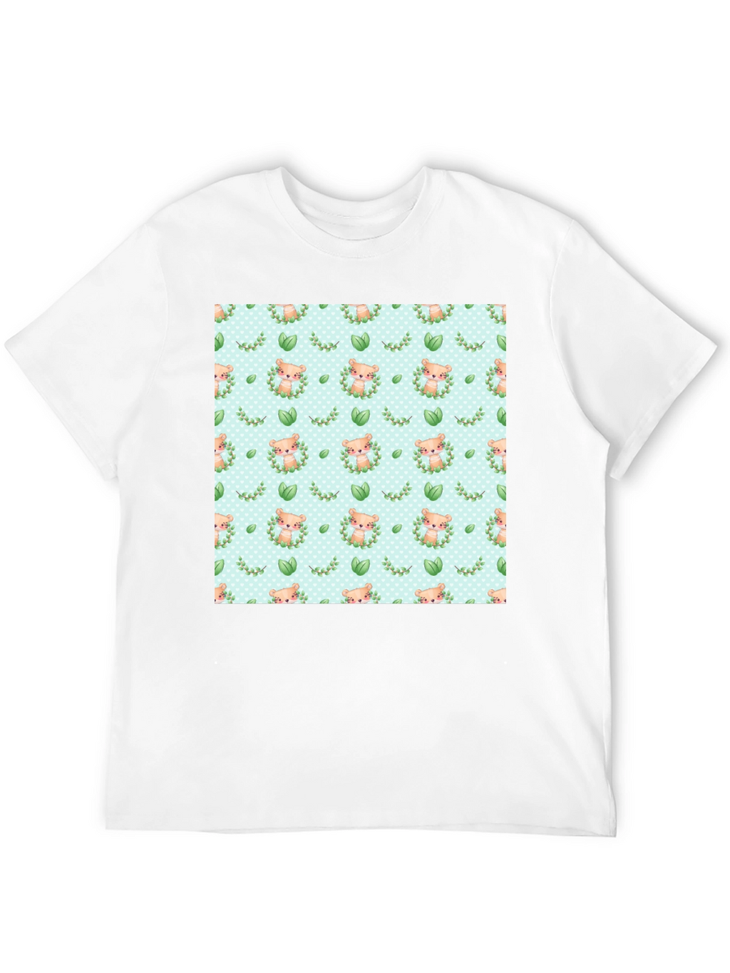 Cute Otter Pattern T-Shirt