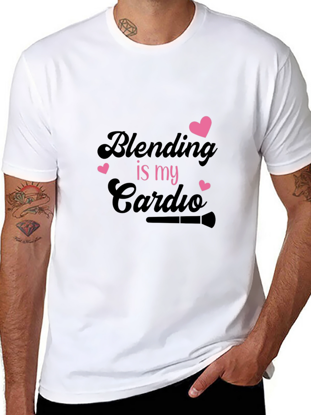 Blending is My Cardio Graphic Tee