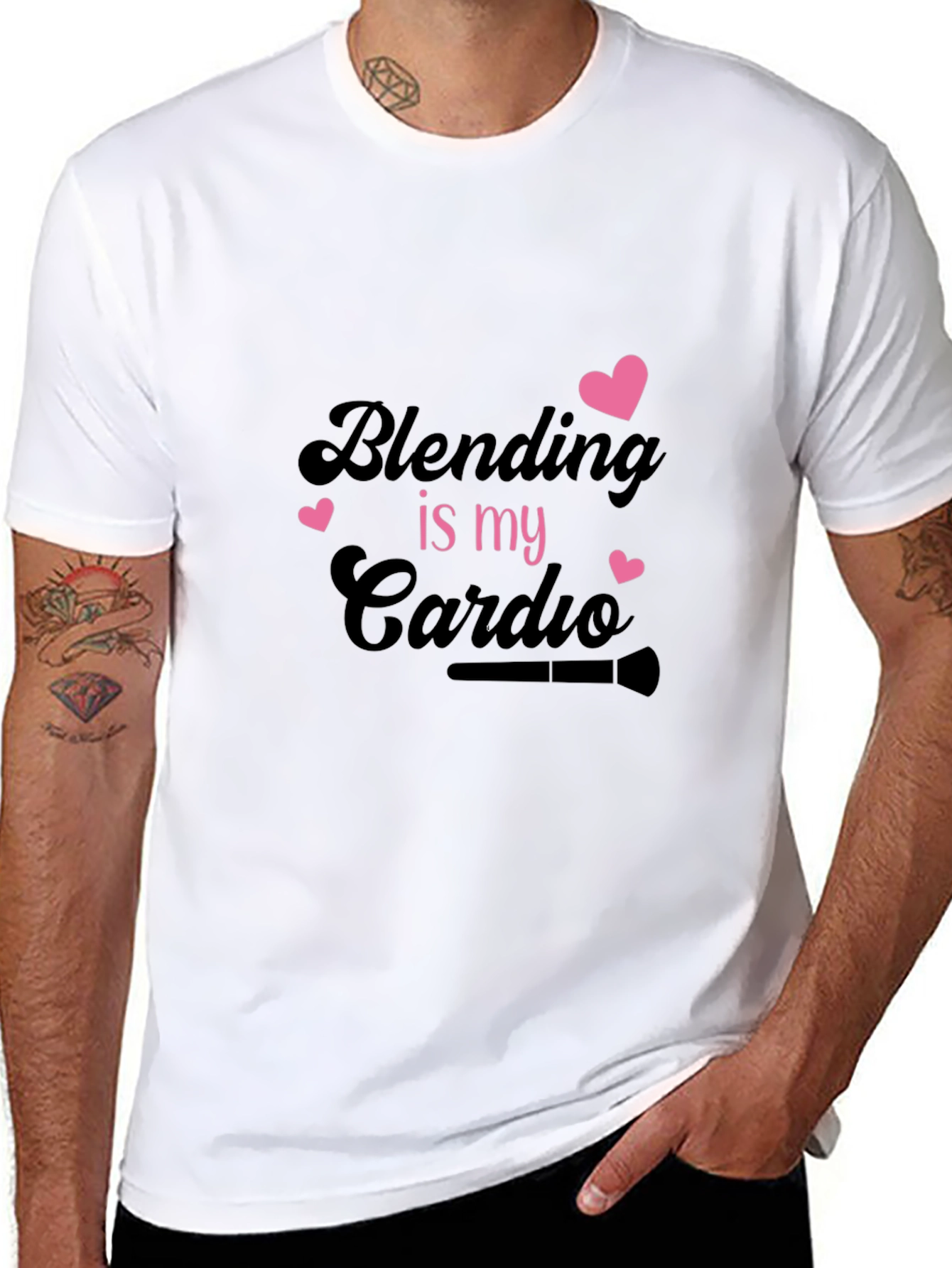 Blending is My Cardio Graphic Tee