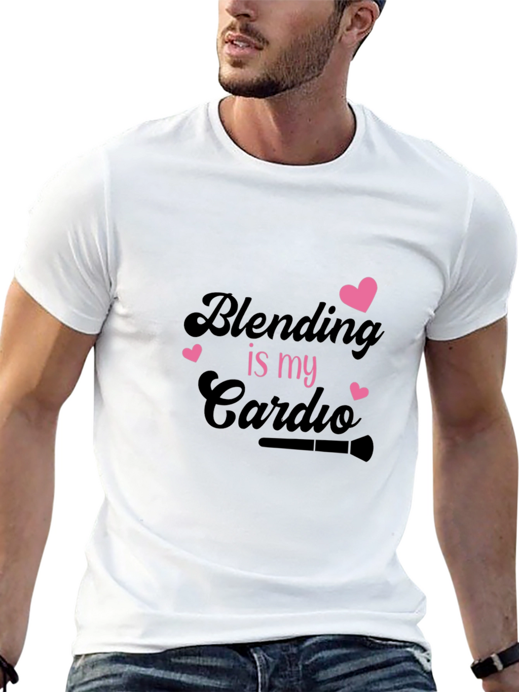 Blending is My Cardio Graphic Tee
