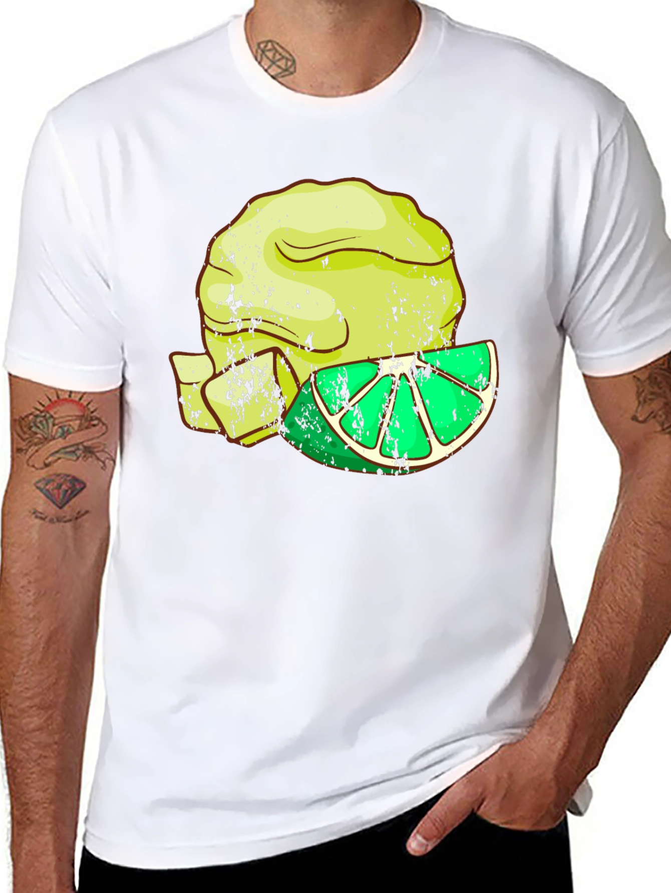 Guacamole & Lime Graphic Tee - Casual Style