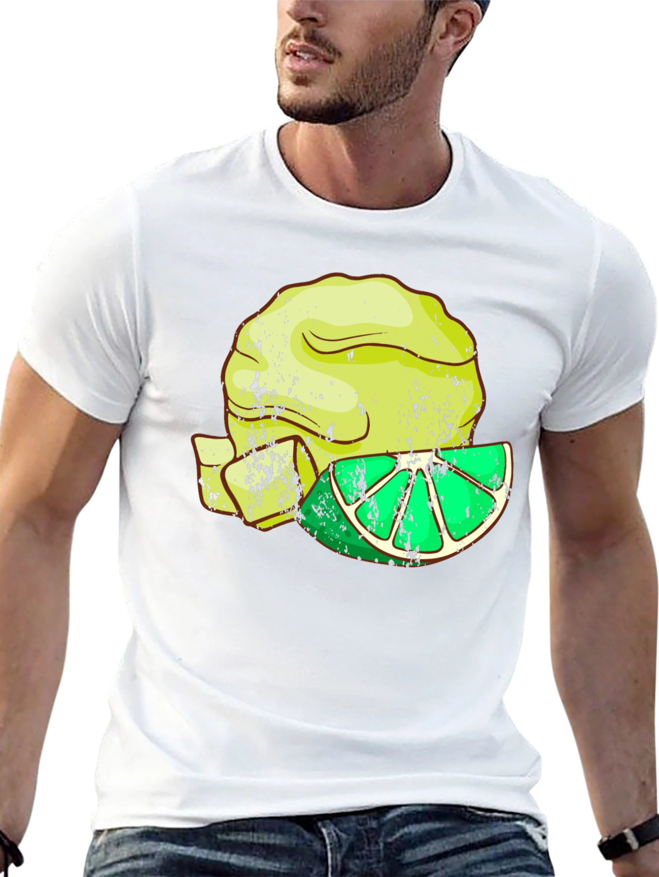Guacamole & Lime Graphic Tee - Casual Style