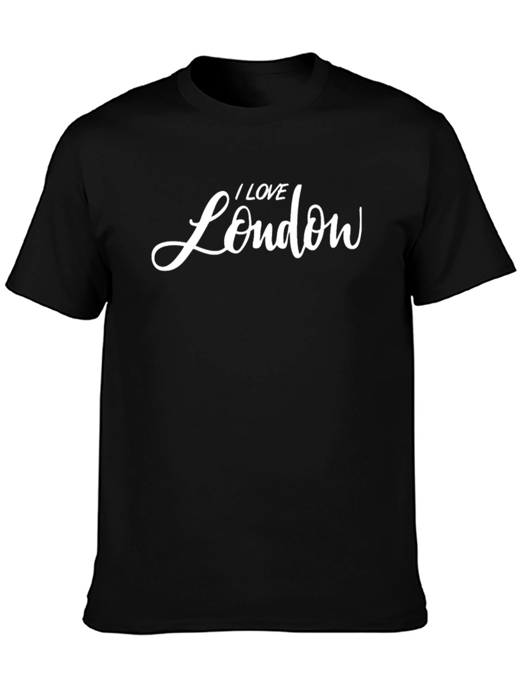 I Love London Black Graphic Tee