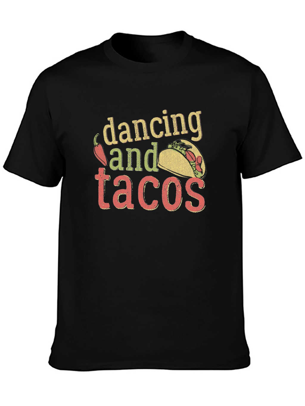 Dancing and Tacos Graphic T-Shirt