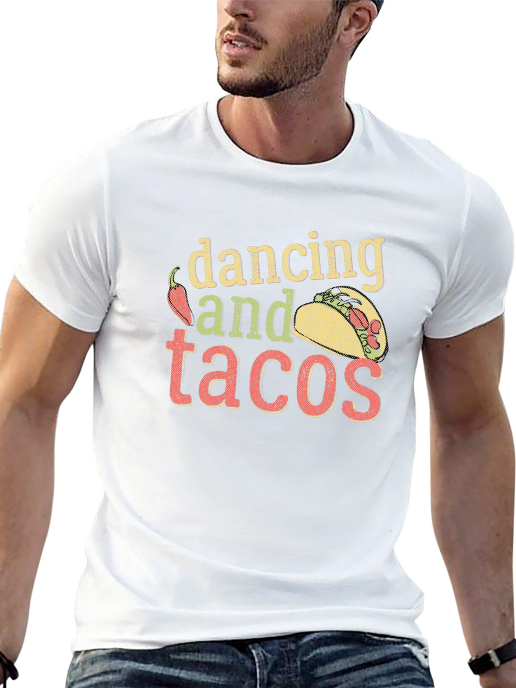 Dancing and Tacos Graphic T-Shirt