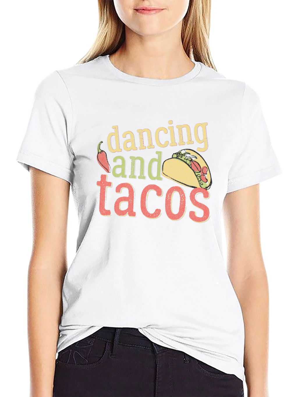 Dancing and Tacos Graphic T-Shirt