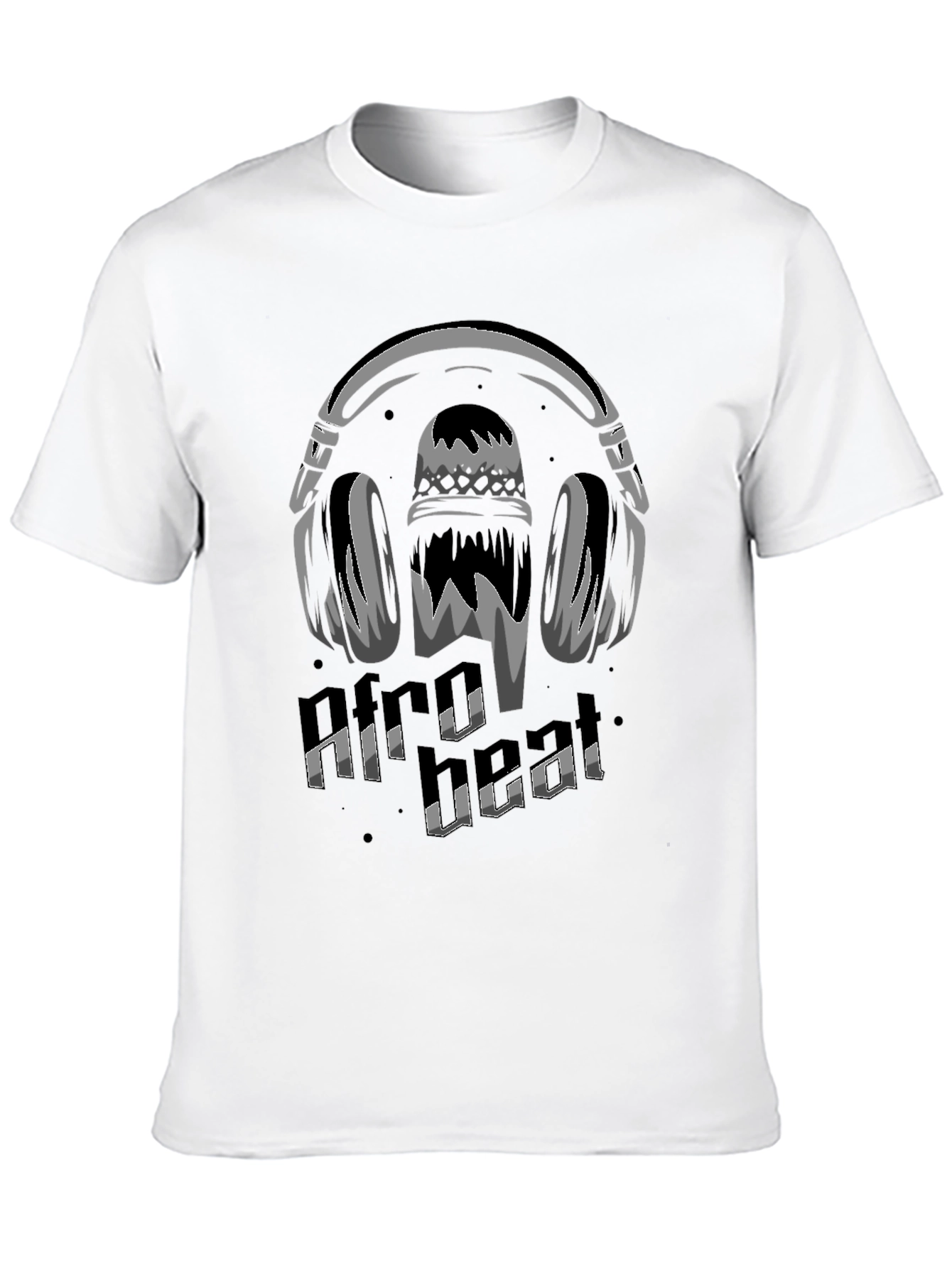 Afro Beat Graphic Tee - Music Lovers T-Shirt