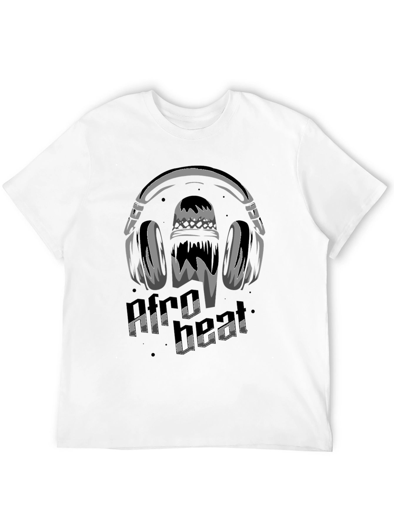 Afro Beat Graphic Tee - Music Lovers T-Shirt