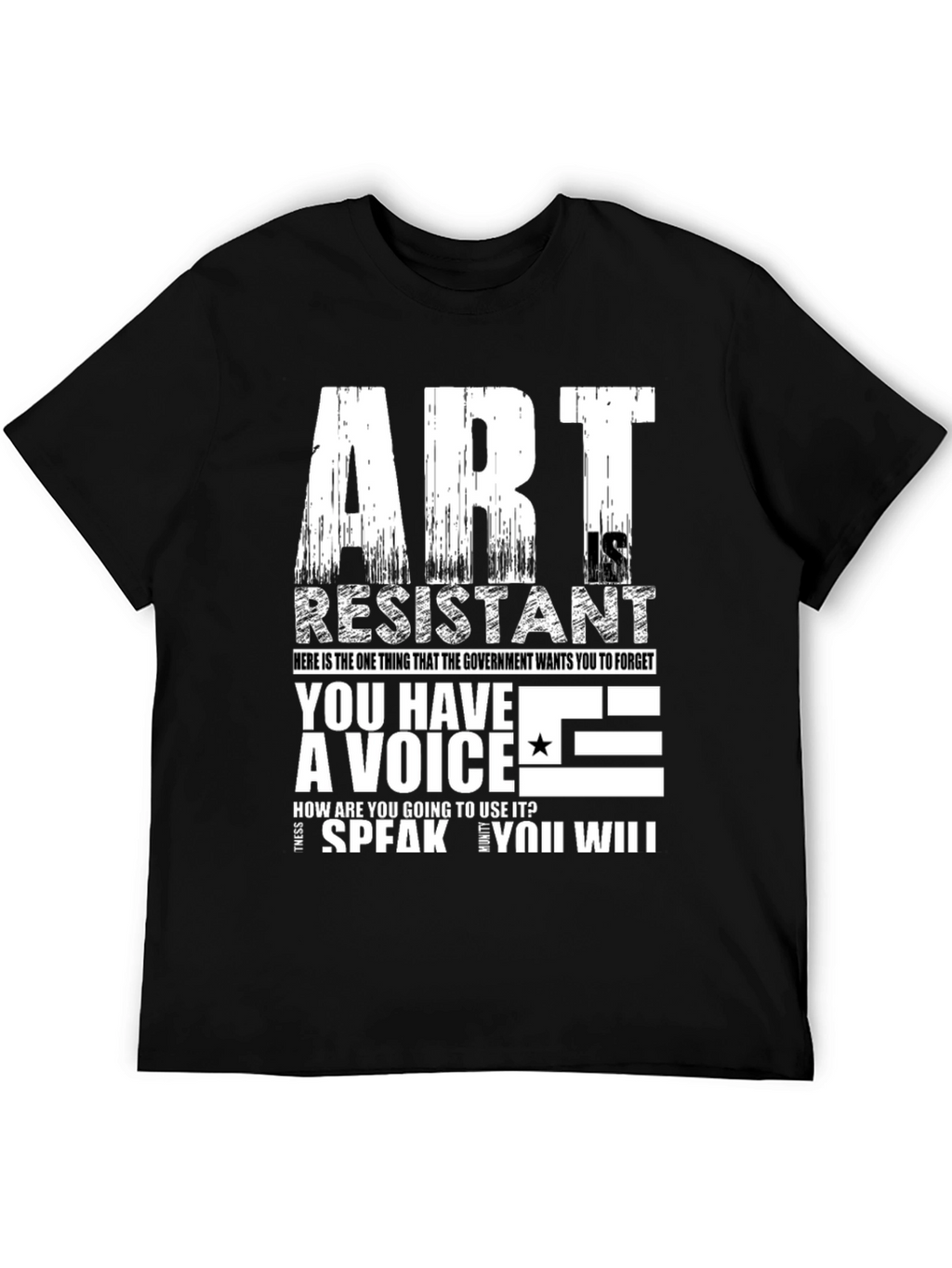 Art is Resistant Graphic Tee