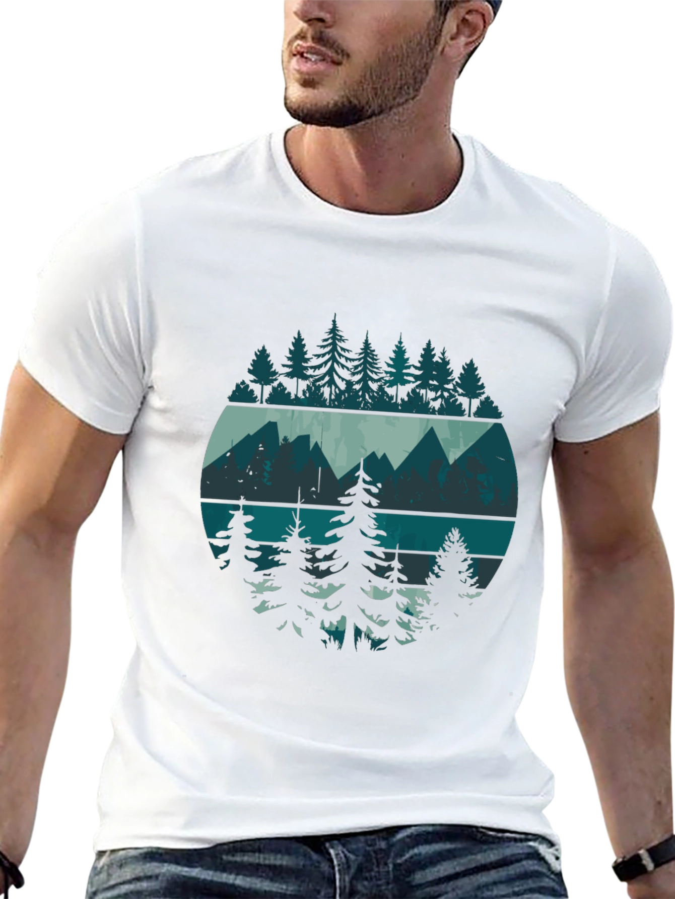 Mountain & Trees Graphic Tee
