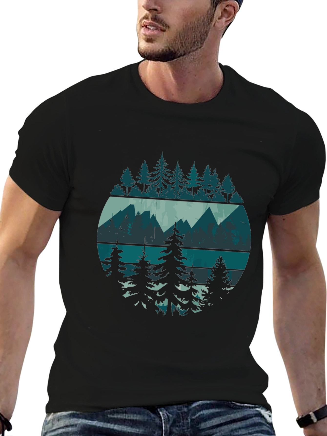 Mountain & Trees Graphic Tee