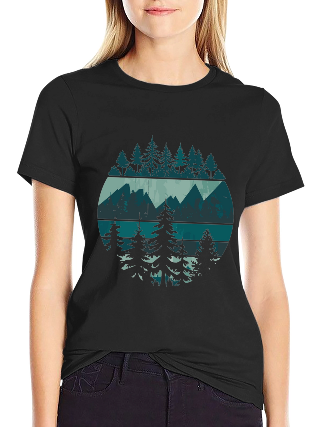 Mountain & Trees Graphic Tee