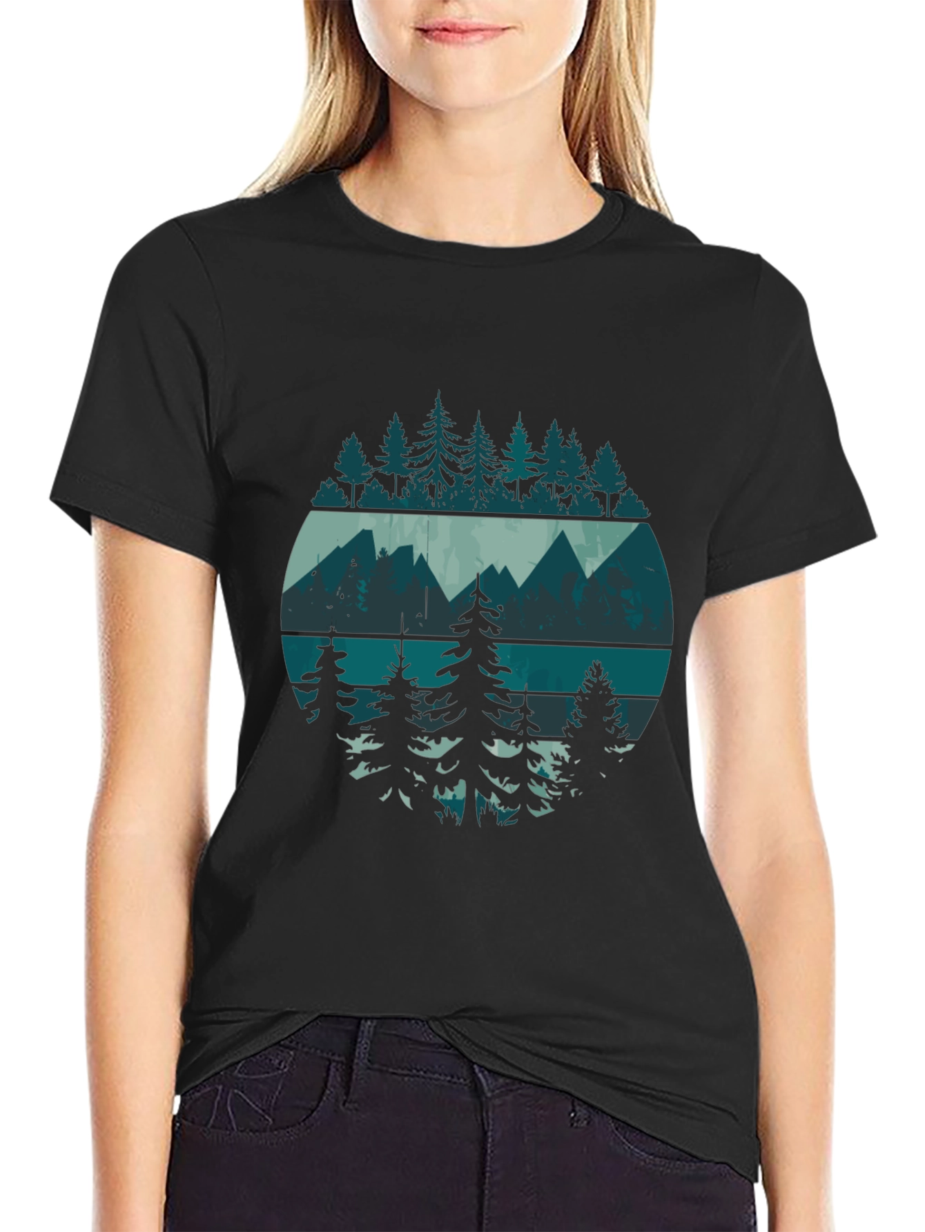 Mountain & Trees Graphic Tee
