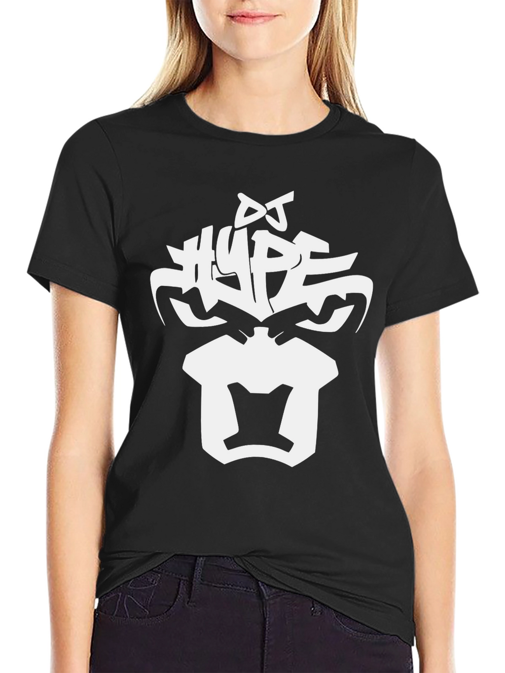 DJ Hype Gorilla Graphic Black T-Shirt