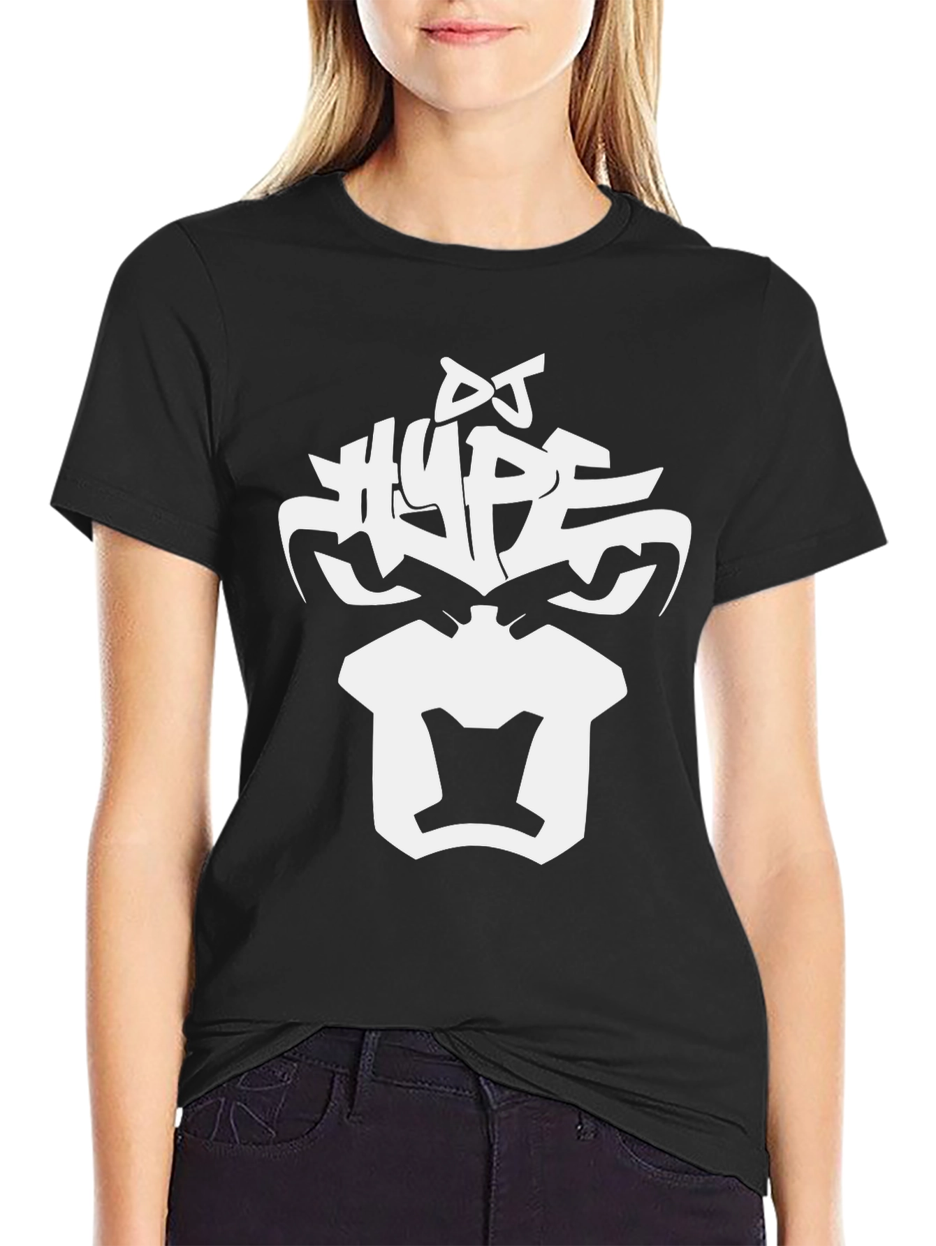 DJ Hype Gorilla Graphic Black T-Shirt