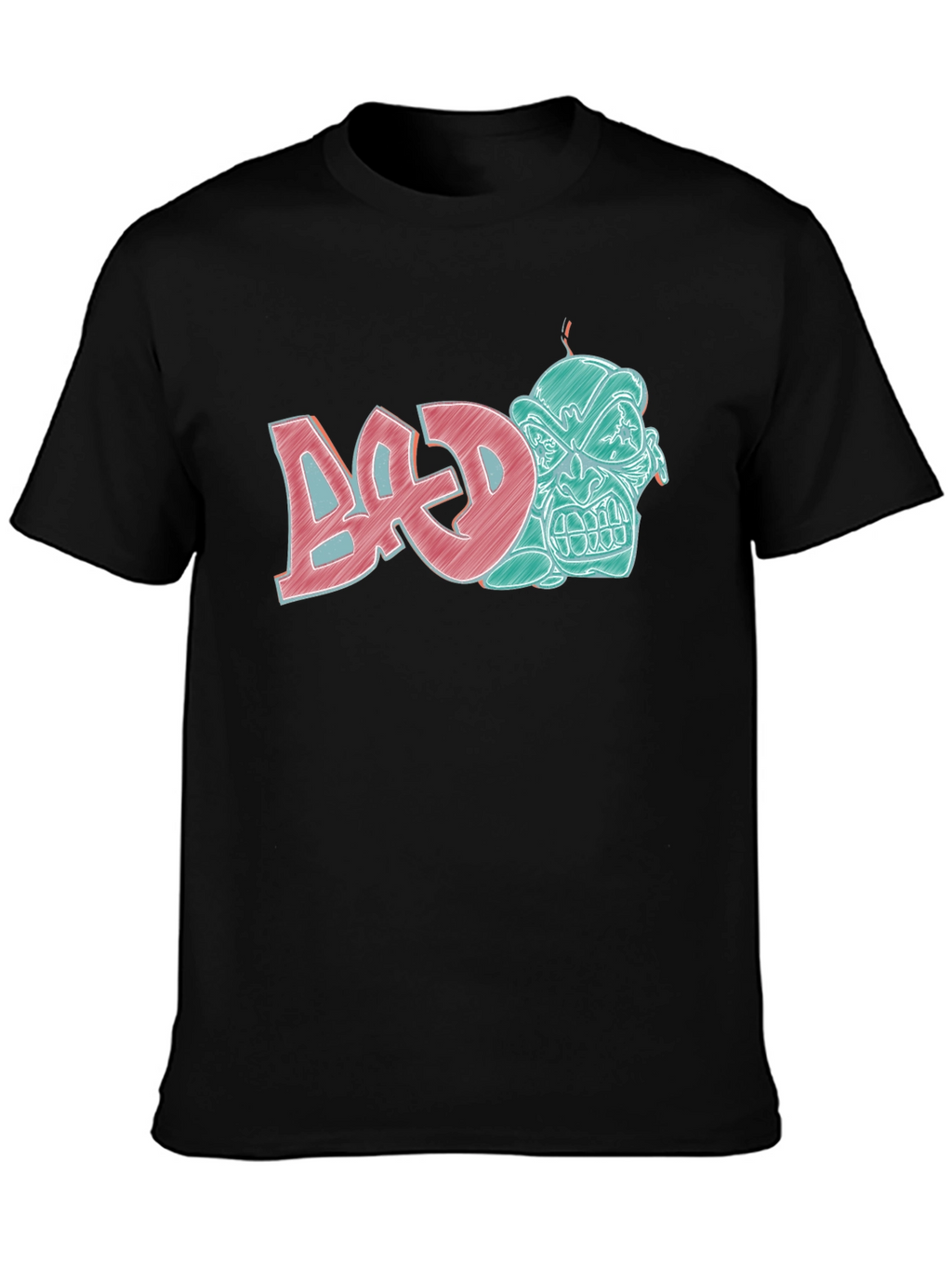 Edgy Graphic T-Shirt - BAD