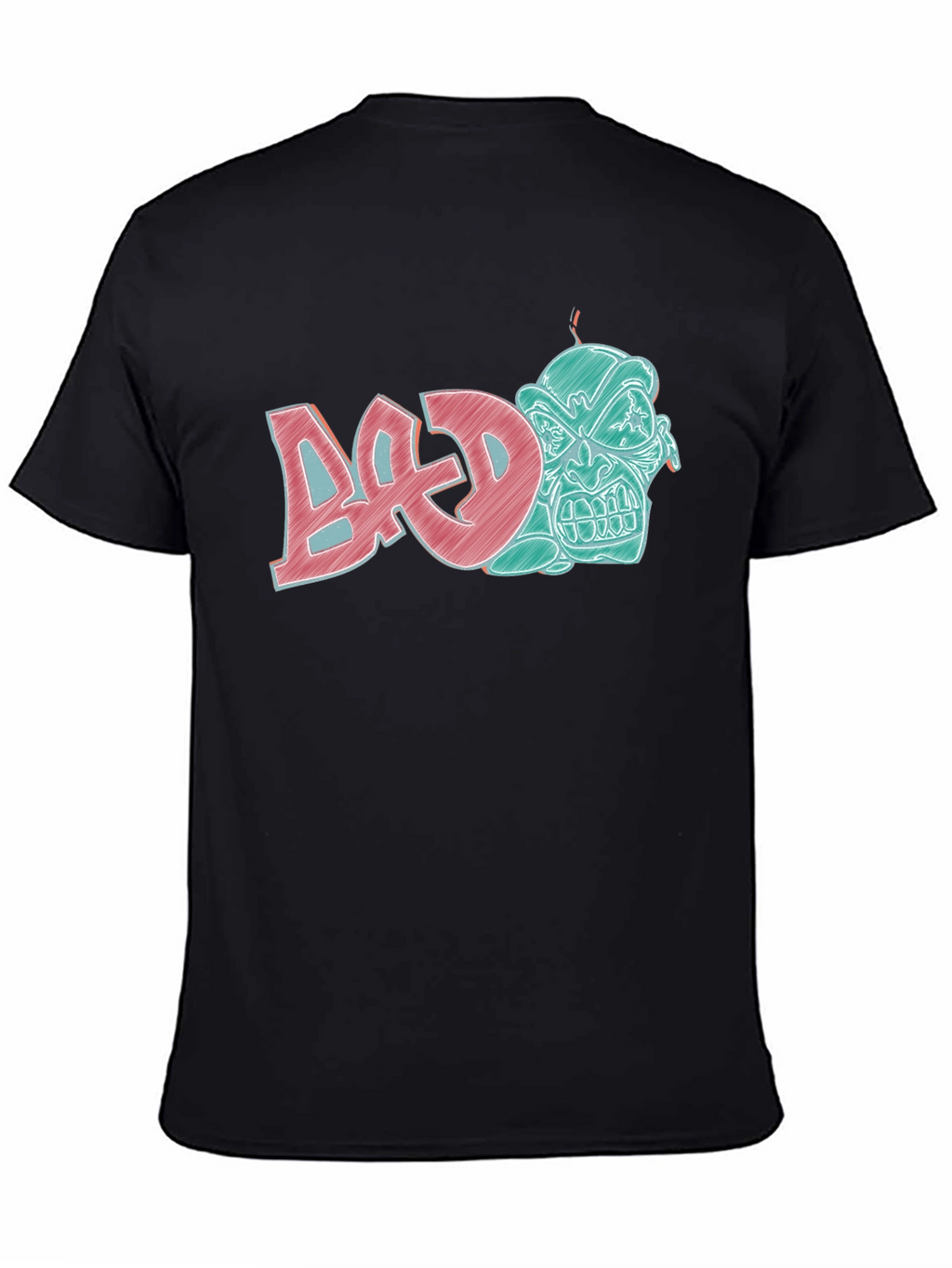 Edgy Graphic T-Shirt - BAD