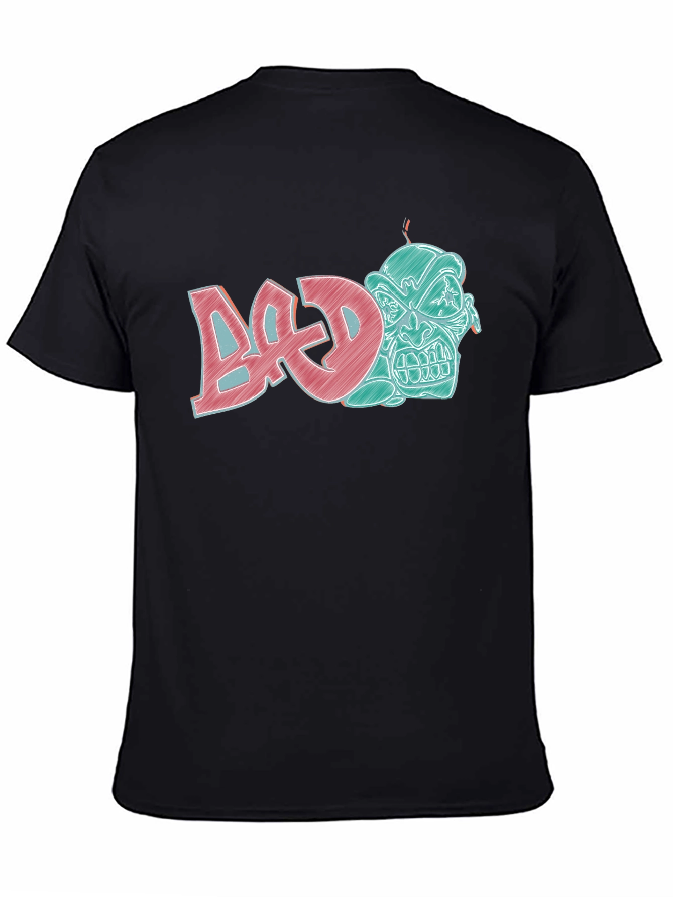 Edgy Graphic T-Shirt - BAD