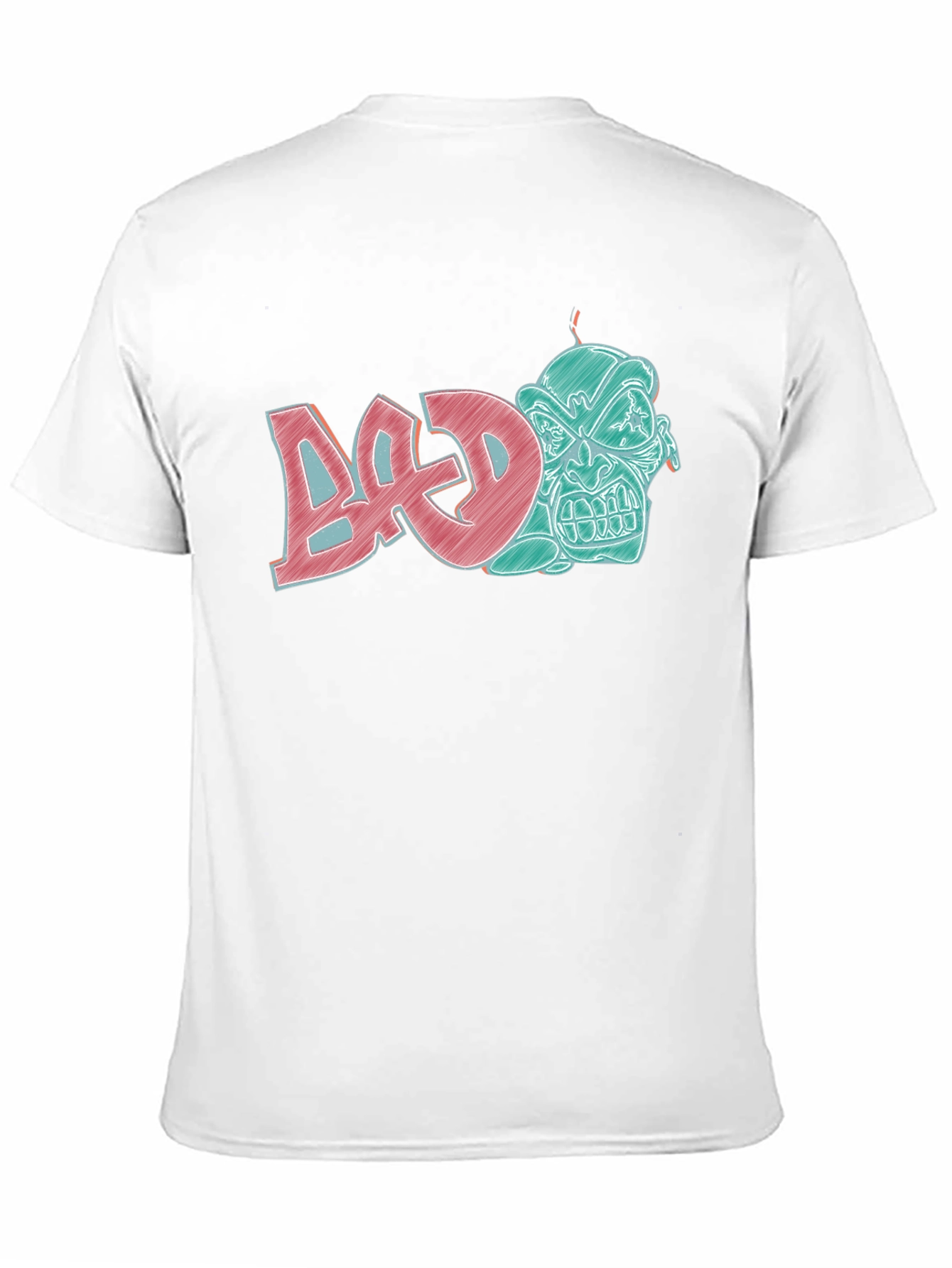 Edgy Graphic T-Shirt - BAD