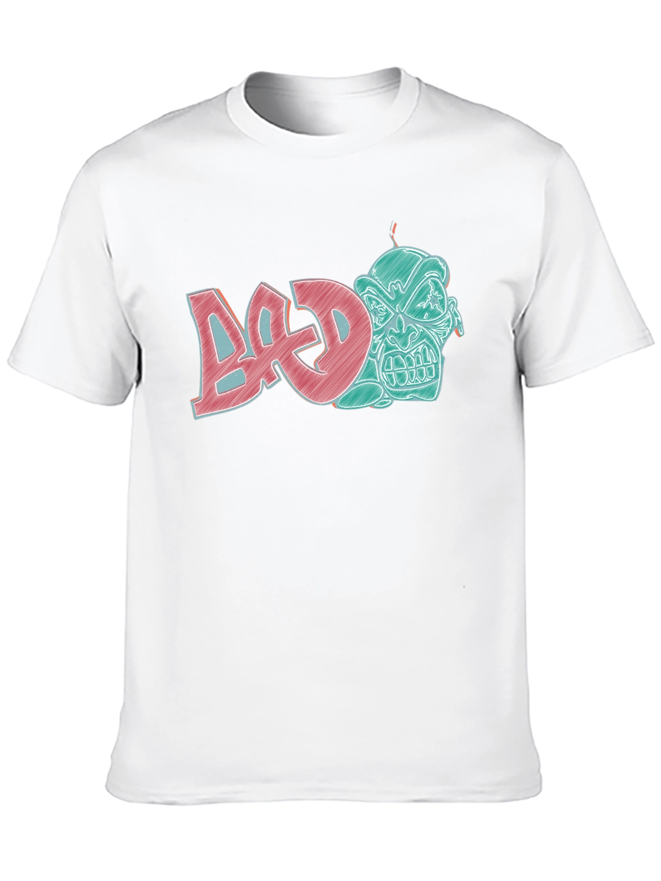 Edgy Graphic T-Shirt - BAD