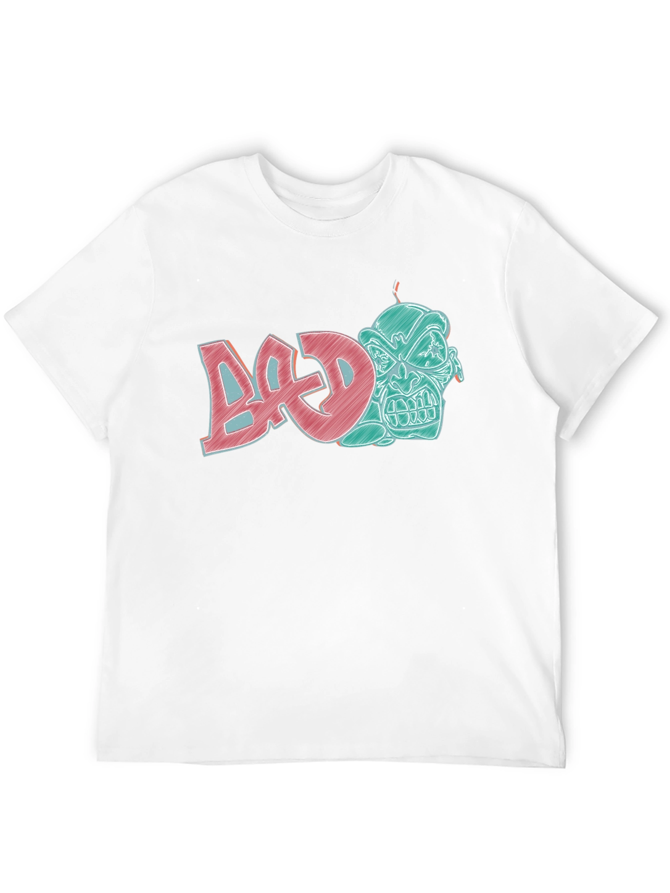 Edgy Graphic T-Shirt - BAD