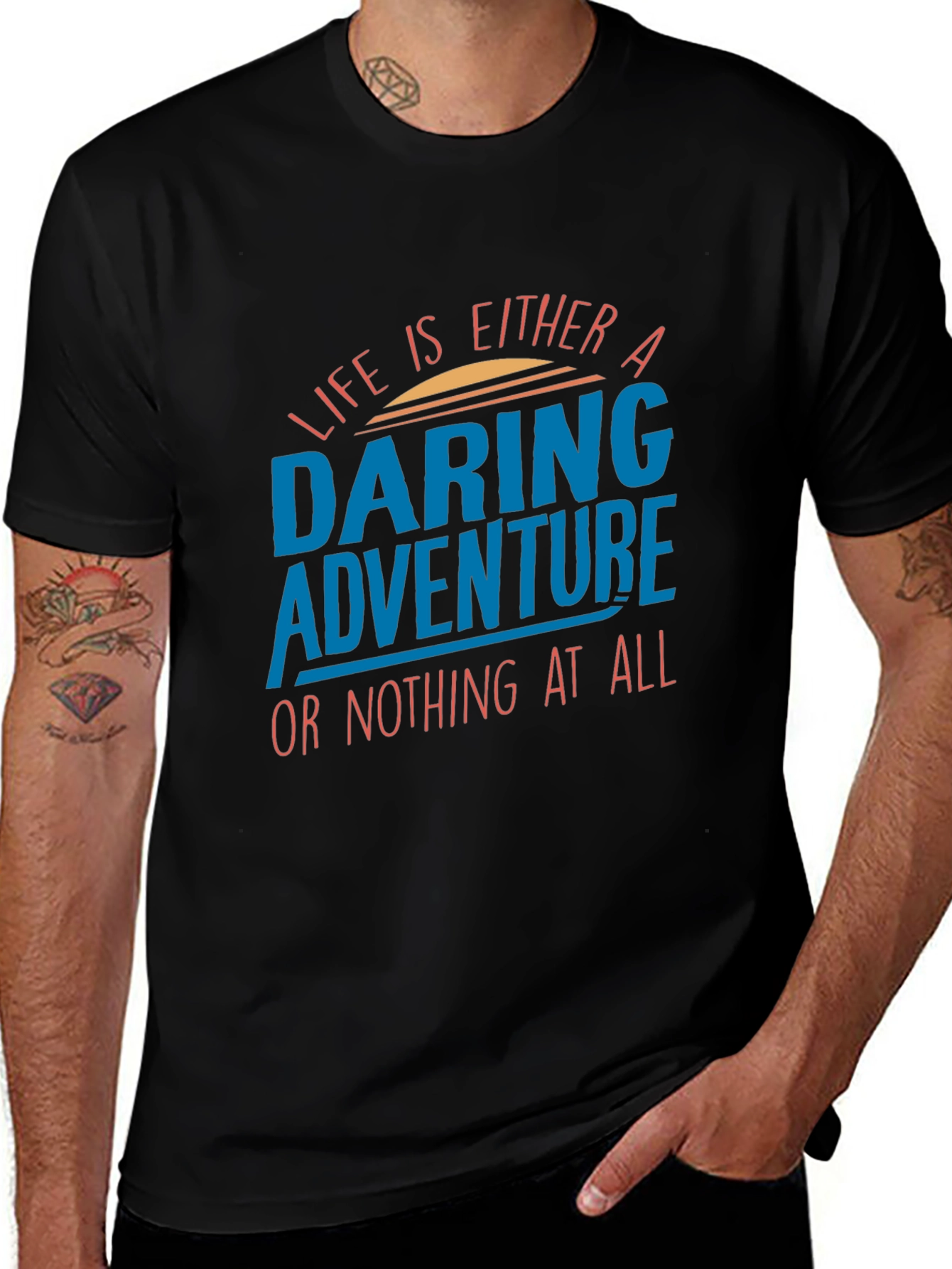 Daring Adventure Graphic T-Shirt