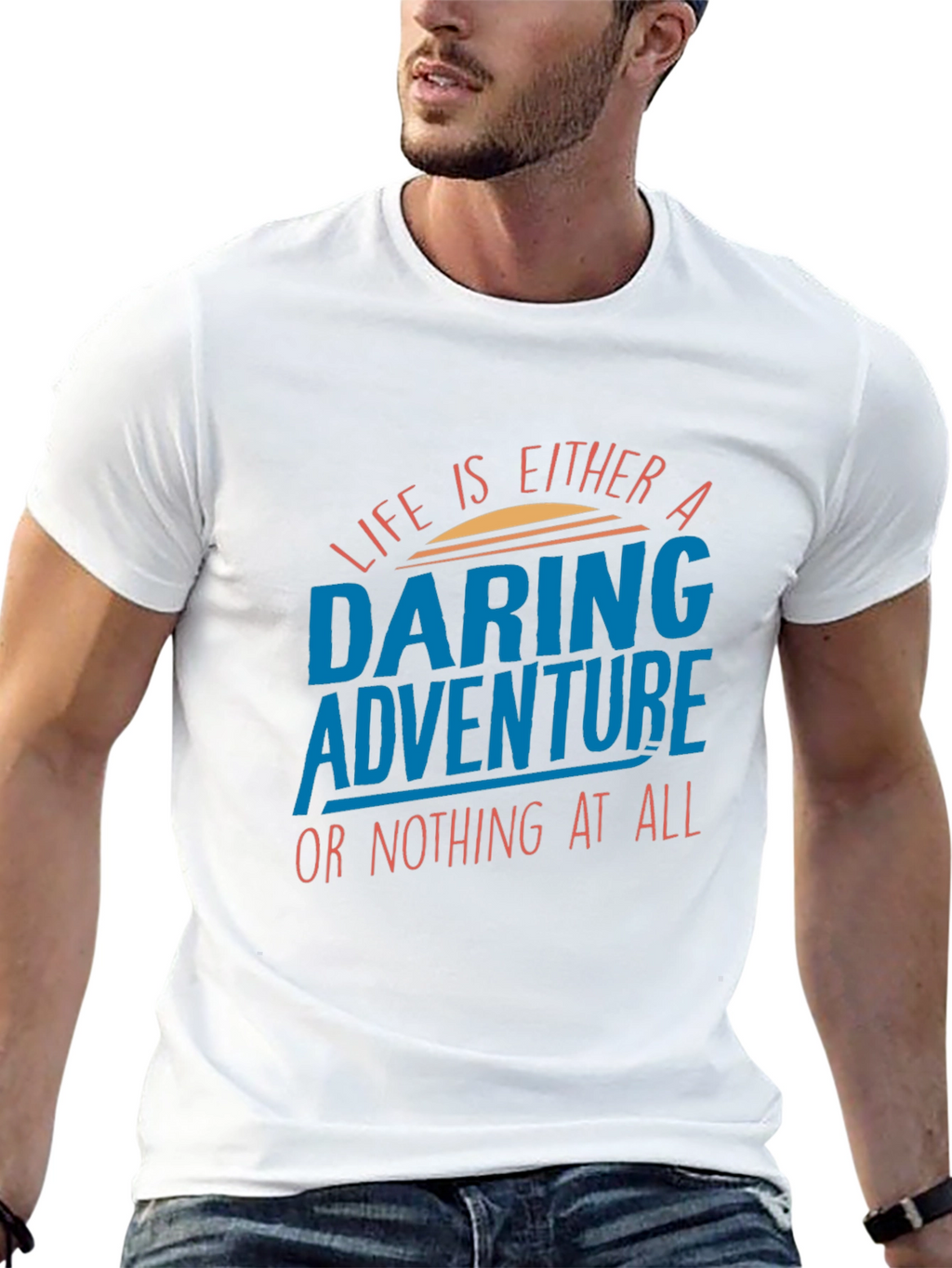 Daring Adventure Graphic T-Shirt
