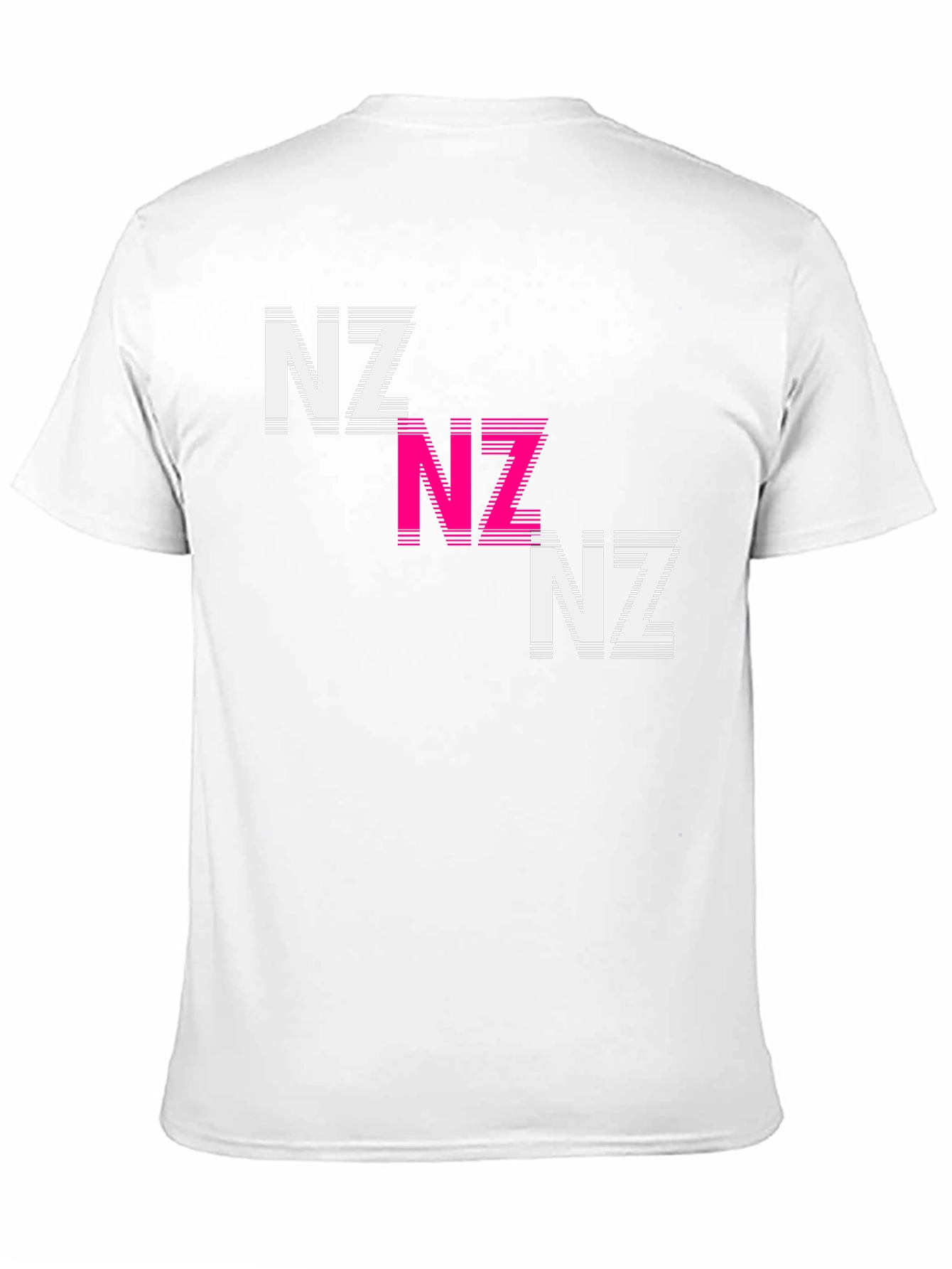 Stylish NZ Graphic Tee - Casual Black Cotton T-Shirt